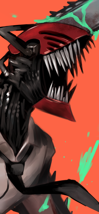 Anime Chainsaw Man, Denji (Chainsaw Man), 1125x2436