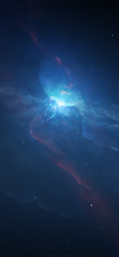 Sci Fi Nebula, Space, 1125x2436