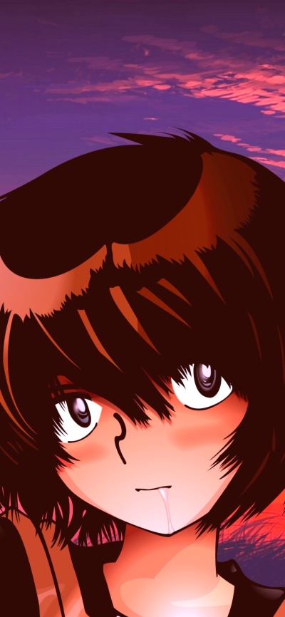Anime Mysterious Girlfriend X, Mikoto Urabe, 1125x2436