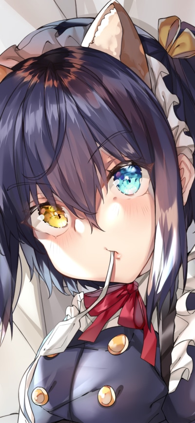 Anime Love, Chunibyo and Other Delusions, Heterochromia, Rikka Takanashi, 1125x2436