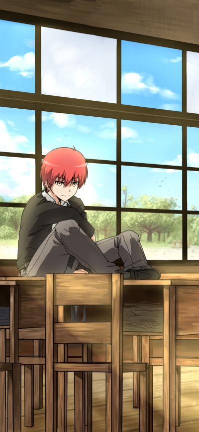 Anime Assassination Classroom, Karma Akabane, 1125x2436