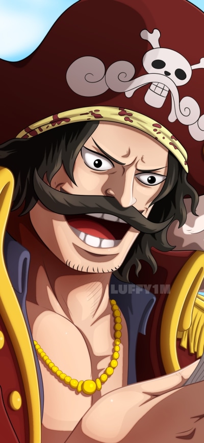 Anime One Piece, Gol D. Roger, 1125x2436