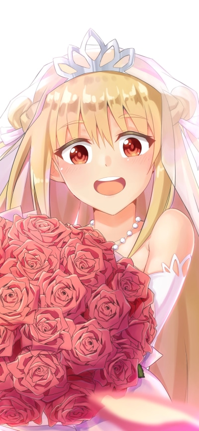Anime Assassins Pride, Bride, Melida Angel, Blonde, 1125x2436
