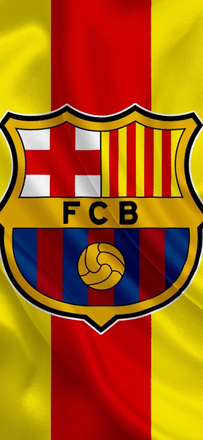Sports FC Barcelona, Logo, Soccer, 1125x2436