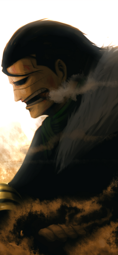 Anime One Piece, Crocodile (One Piece), 1125x2436