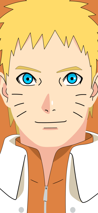 Anime Boruto, Blue Eyes, Boruto (Anime), Boruto: Naruto Next Generations, Hokage (Naruto), Minimalist, 1125x2436