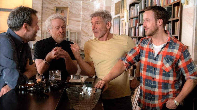 Blade Runner 2049, Ryan Gosling, Harrison Ford, 4k