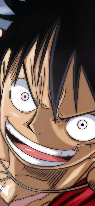 Anime One Piece, Monkey D. Luffy, 1125x2436