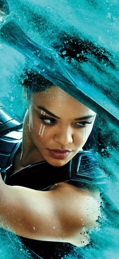 Movie Thor: Ragnarok, Tessa Thompson, Valkyrie (Marvel Comics), 1125x2436