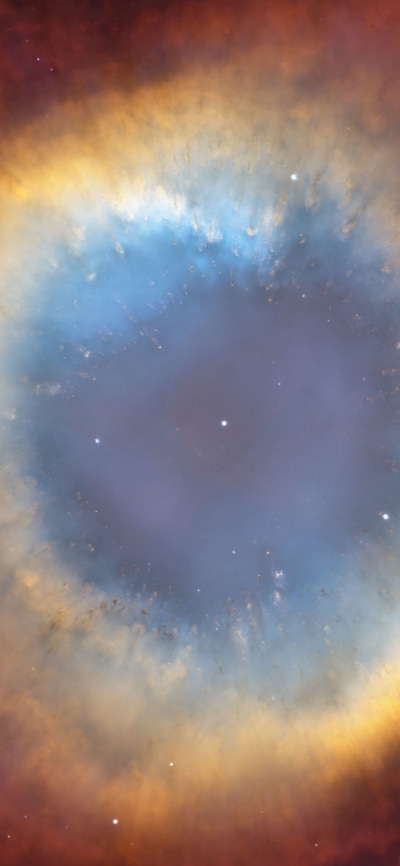 Sci Fi Nebula, Space, Helix Nebula, 1125x2436