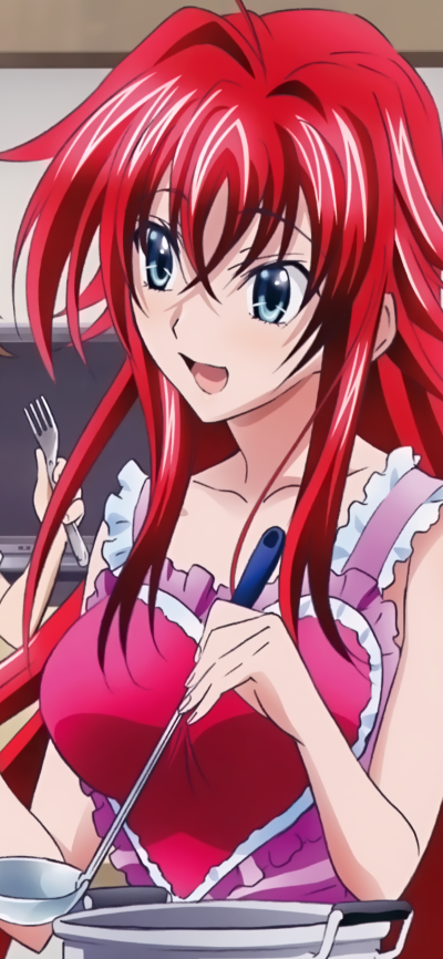 Anime High School DxD, Rias Gremory, 1125x2436