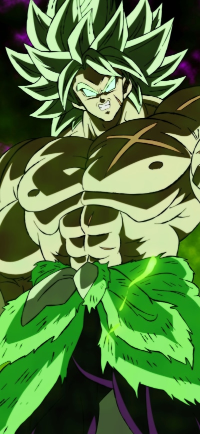 Anime Dragon Ball Super: Broly, Broly (Dragon Ball), 1125x2436