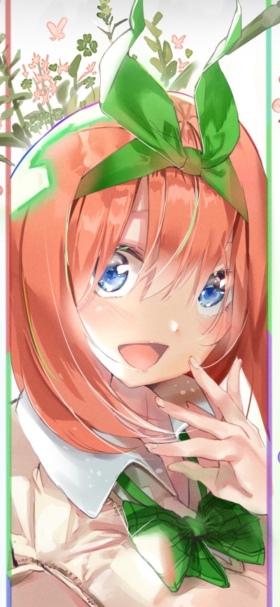 Anime The Quintessential Quintuplets, Yotsuba Nakano, 1125x2436