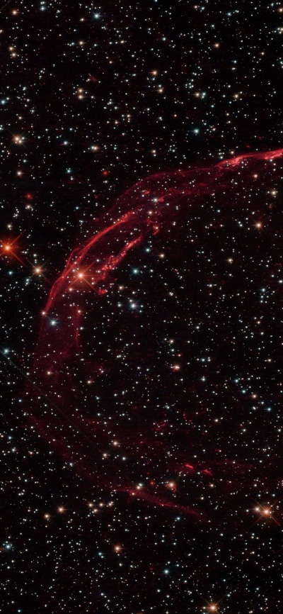 Sci Fi Nebula, Space, Stars, 1125x2436
