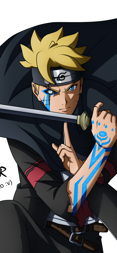 Anime Boruto, Boruto Uzumaki, 1125x2436
