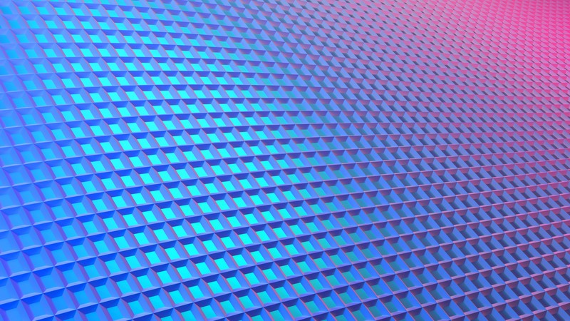 iphone, 4k, grids, abstract, blue