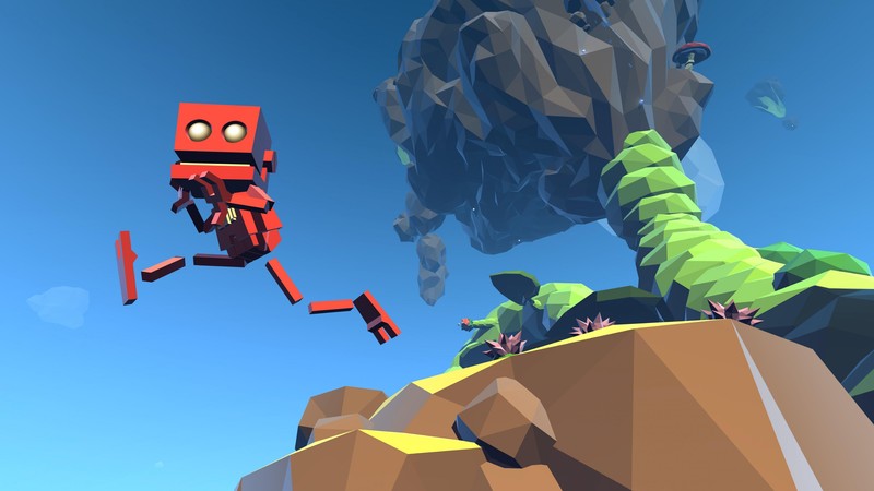 Grow Home, 4K, Best Adventure Games 2015, robot, B.U.D., review, screnshot, gameplay, PC