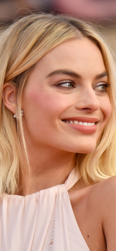 Celebrity Margot Robbie, Blonde, Depth Of Field, Australian, Blue Eyes, Actress, 1125x2436