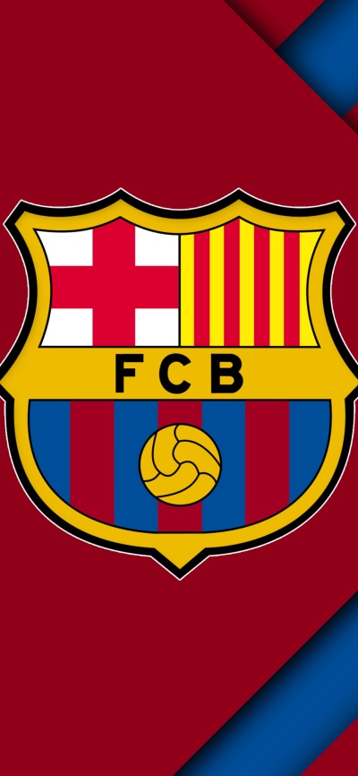 Sports FC Barcelona, Soccer, Logo, 1125x2436