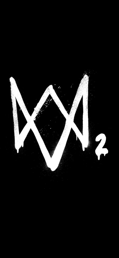Video Game Watch Dogs 2, Minimalist, 1125x2436