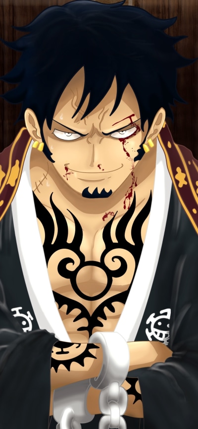 Anime One Piece, Trafalgar Law, 1125x2436