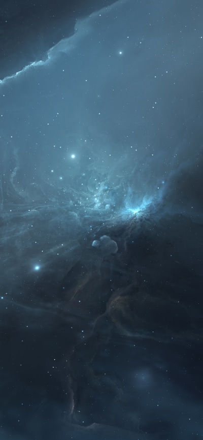Sci Fi Nebula, Space, 1125x2436