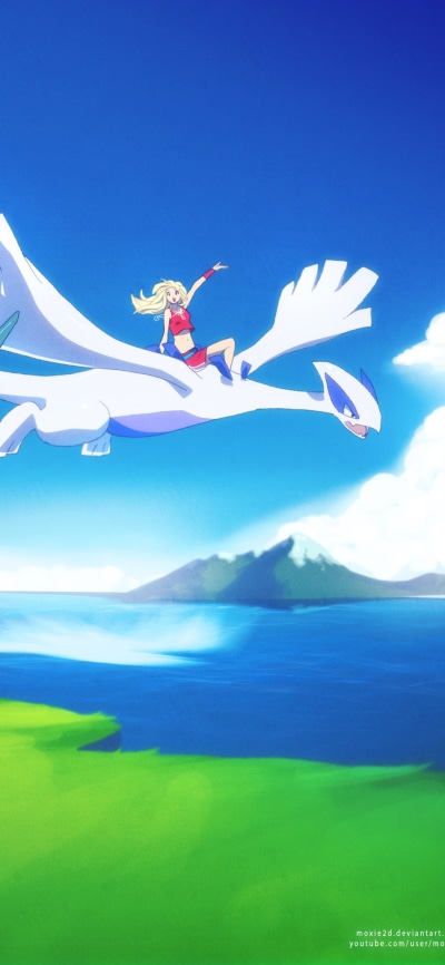 Anime Pokémon, Lugia (Pokémon), 1125x2436