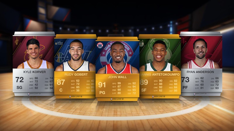 NBA LIVE 18, 4k, screenshot, E3 2017
