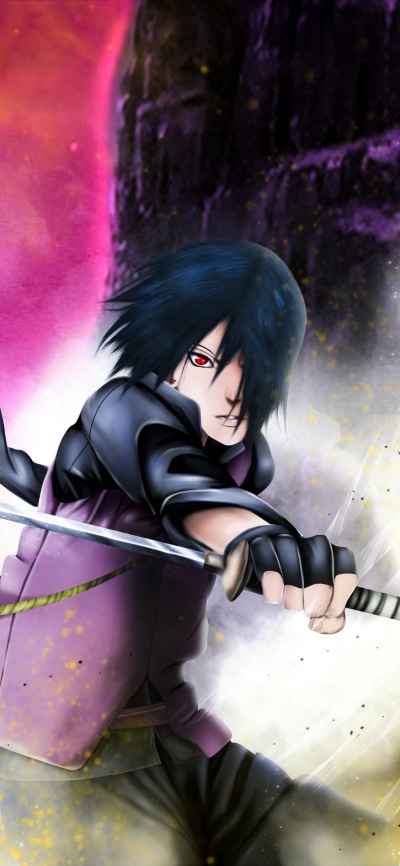 Anime Boruto, Sasuke Uchiha, 1125x2436