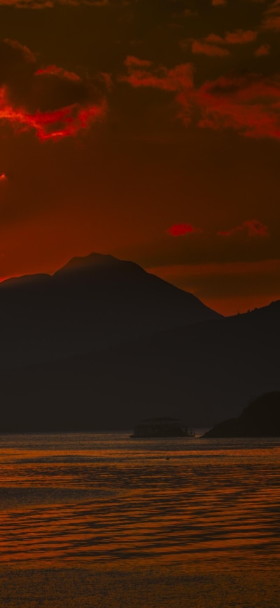 Earth Sunset, Philippines, 1125x2436