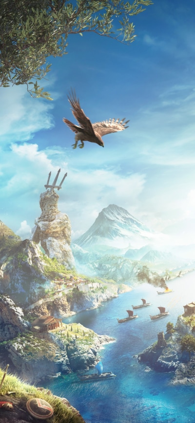 Video Game Assassins Creed Odyssey, 1125x2436