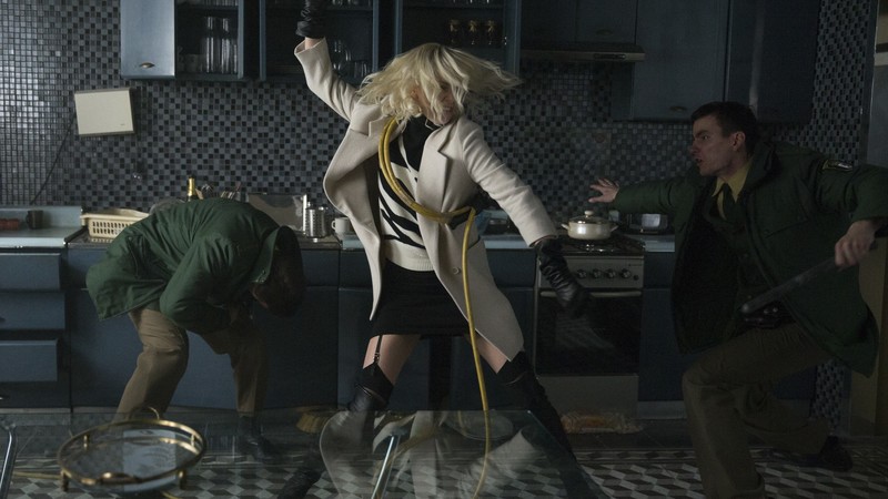 Atomic Blonde, Charlize Theron, 4k