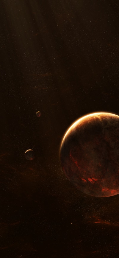 Sci Fi Planets, Space, Planet, 1125x2436