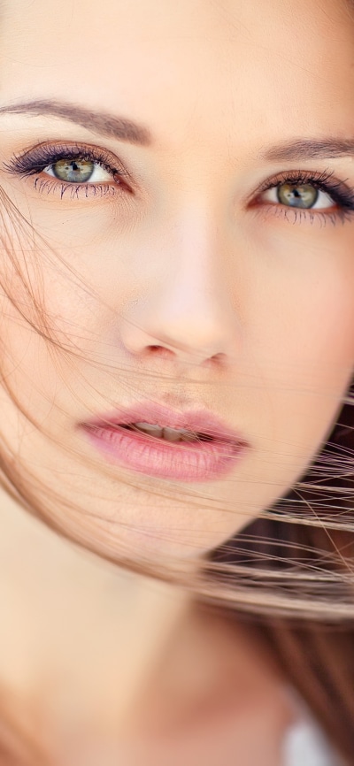 Women Model, Face, 1125x2436