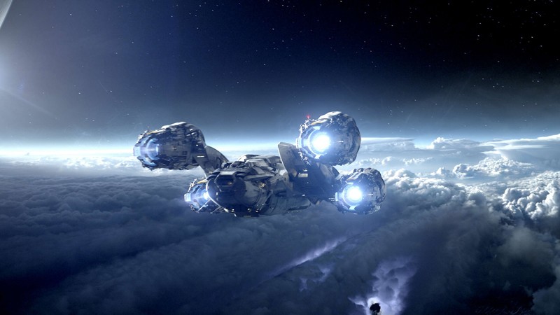 Alien: Covenant, 4k, Starship, planet, best movies