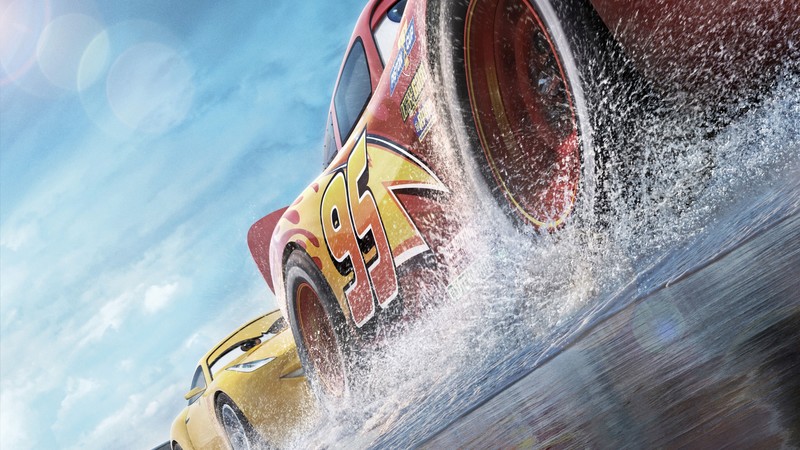 Cars 3, 4k, Lightning McQueen, 4K, poster