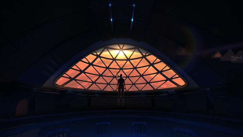 Mars, 4k, journey, girl, spaceship