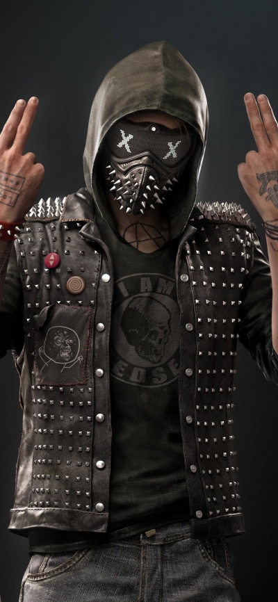 Video Game Watch Dogs 2, Wrench (Watch Dogs), 1125x2436