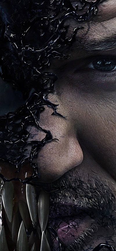 Movie Venom, Face, Tom Hardy, 1125x2436