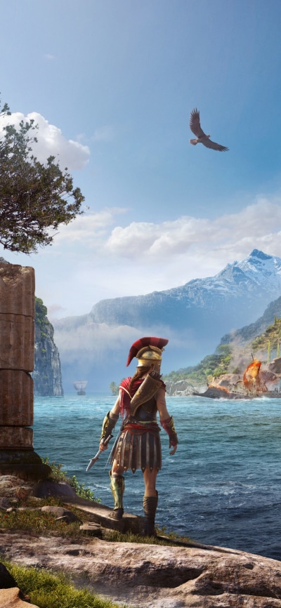 Video Game Assassins Creed Odyssey, 1125x2436