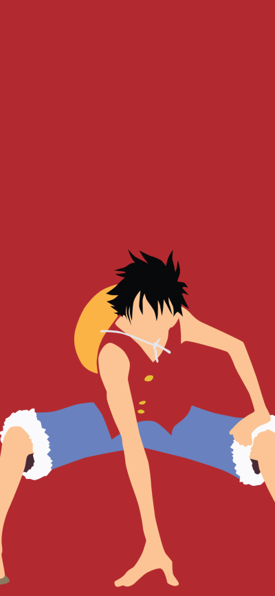 Anime One Piece, Monkey D. Luffy, 1125x2436