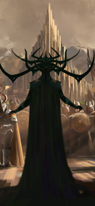 Movie Thor: Ragnarok, Hela (Marvel Comics), 1125x2436