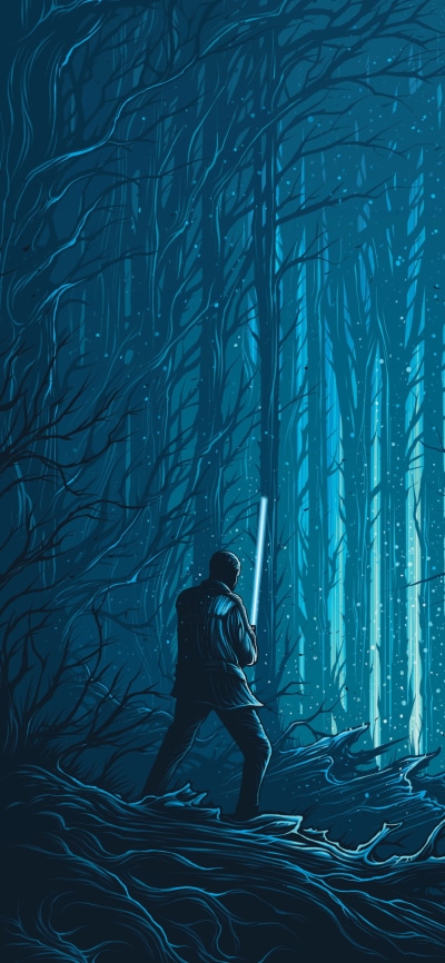 Movie Star Wars Episode VII: The Force Awakens, Captain Phasma, Kylo Ren, 1125x2436