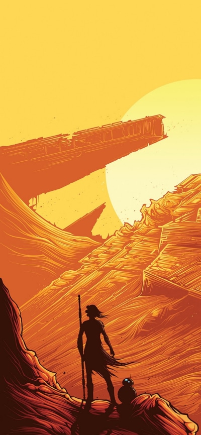 Movie Star Wars Episode VII: The Force Awakens, Kylo Ren, Captain Phasma, 1125x2436