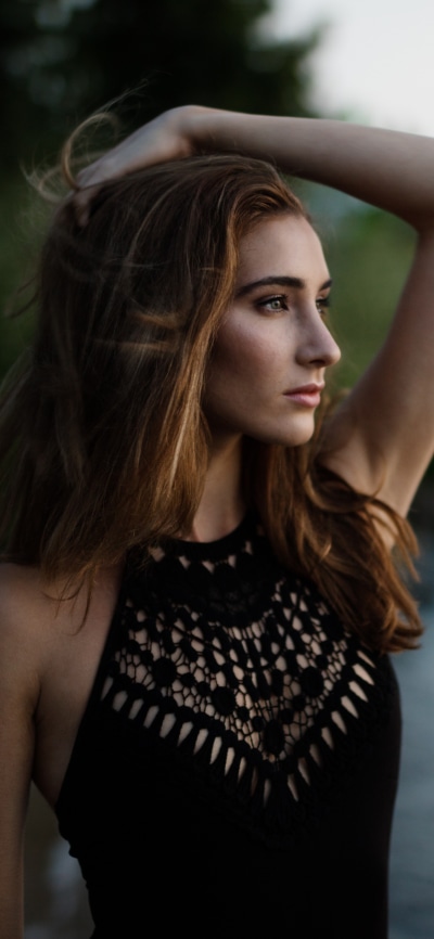 Women Model, Brunette, 1125x2436