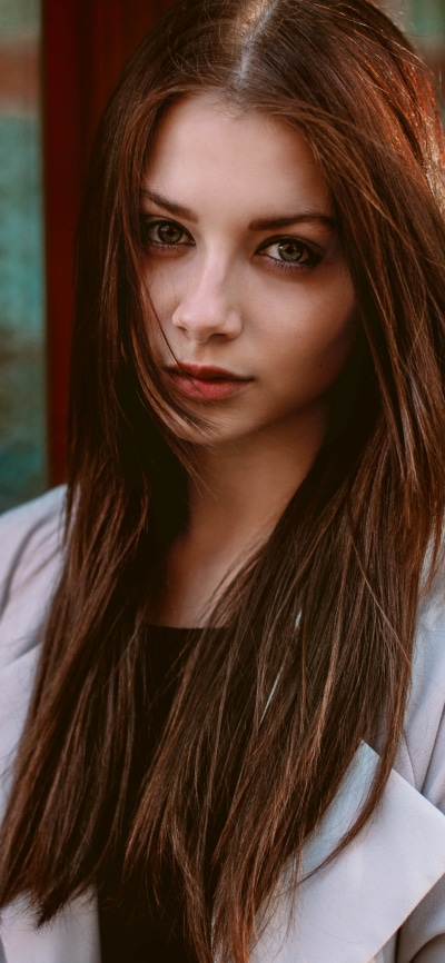 Women Model, Brown Eyes, Brunette, 1125x2436