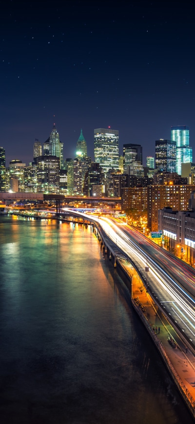 Man Made Manhattan, New York, 1125x2436
