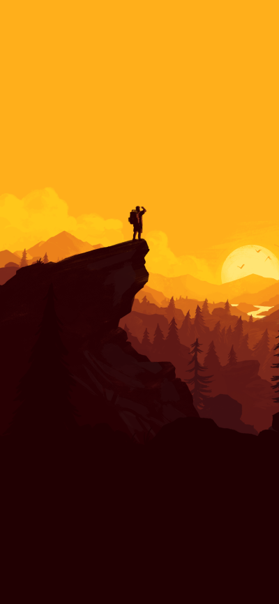 Video Game Firewatch, 1125x2436