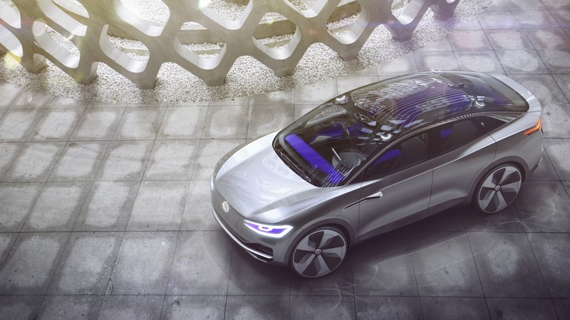 Volkswagen I.D. Crozz, electric car, Shanghai Auto Show 2017, concept