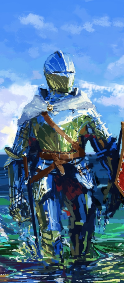 Fantasy Knight, Warrior, Armor, 1080x2460